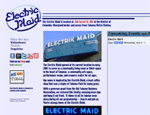 Tablet Screenshot of electricmaid.org